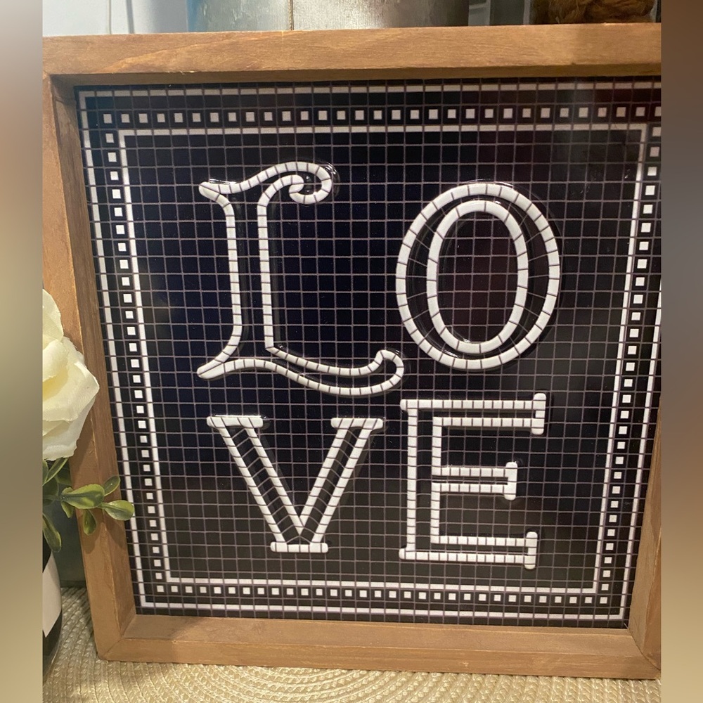 Home Decor Sign LOVE